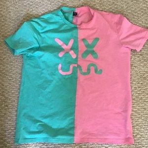 Marshmello lookalike shirt